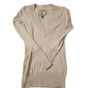 American Eagle Outfitters Cream Knit Sweater